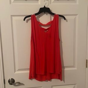 Ana Orange Dress Shirt